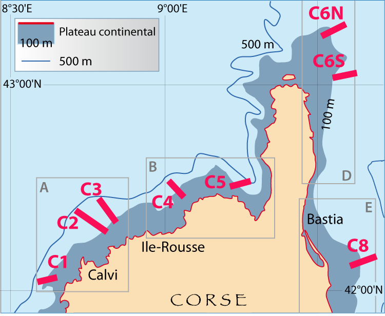 radiales Corse